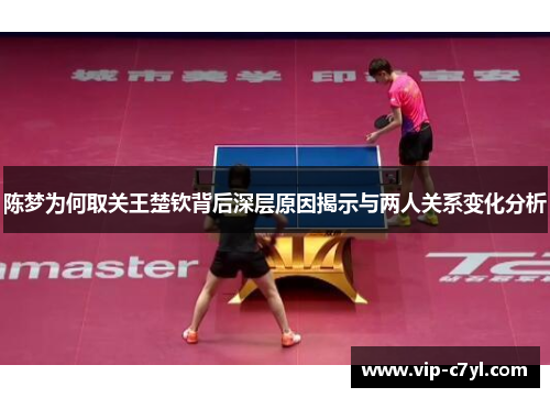 陈梦为何取关王楚钦背后深层原因揭示与两人关系变化分析